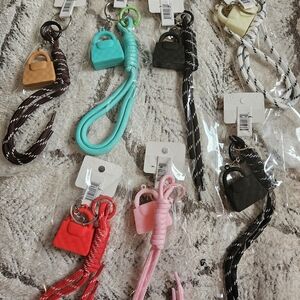 Colorful Mini Bag Keychains with Rope Winners Choice Pick 1